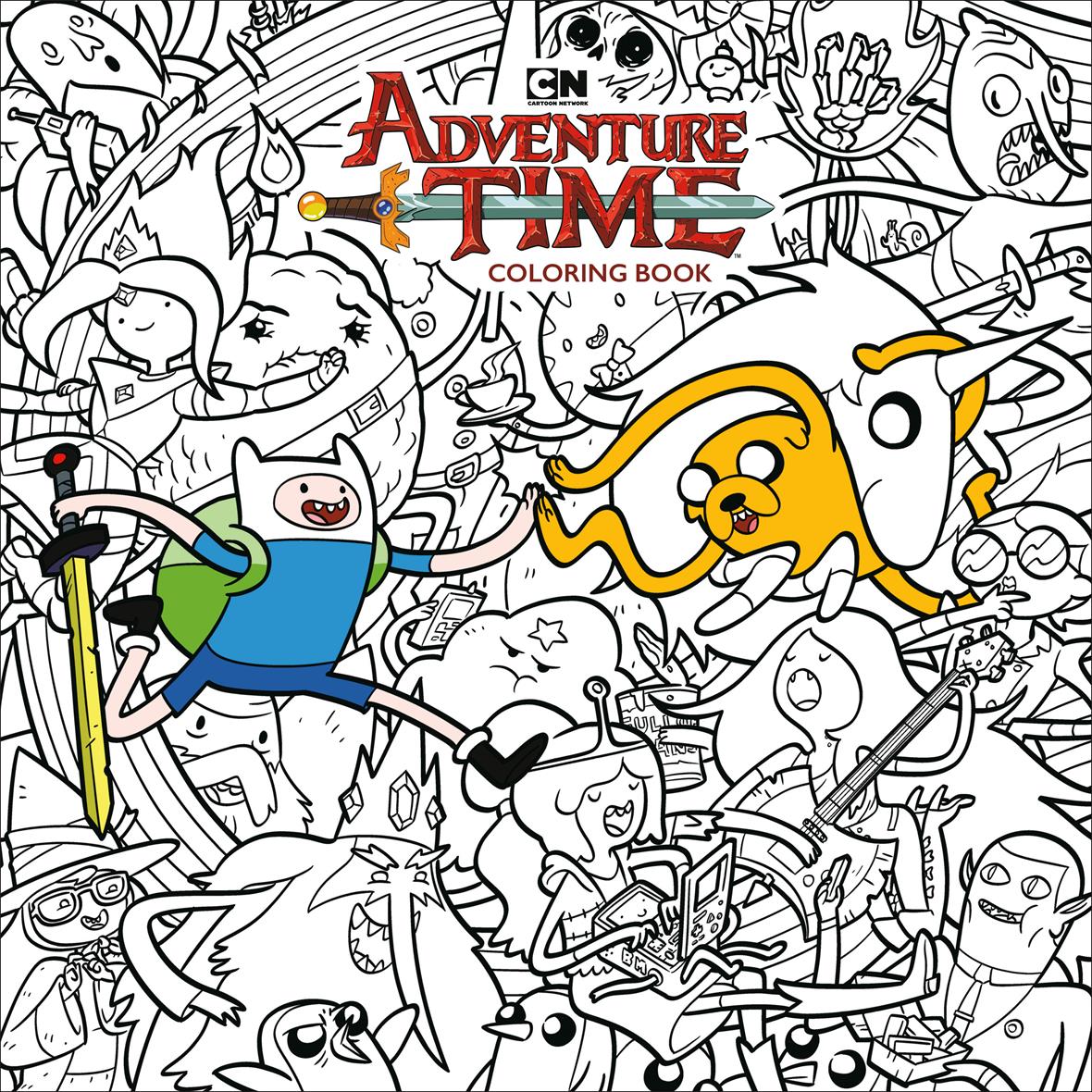 Dark Horse To Publish An Official Adventure Time Coloring Book In July ...