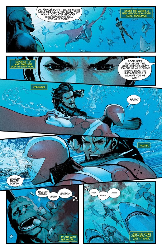 Avengers #9 art by David Marquez and Justin Ponsor
