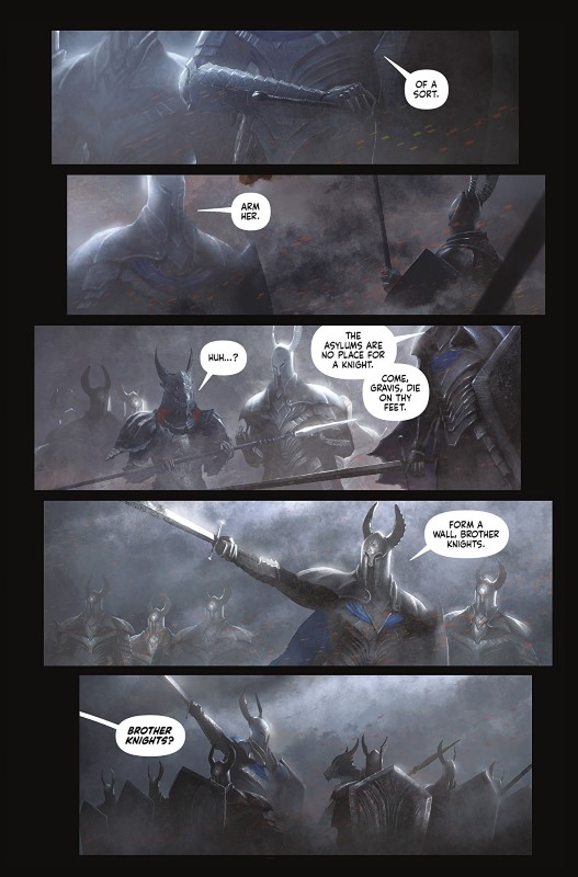 Dark Souls: Age of Fire #4 art by Anton Kokarev