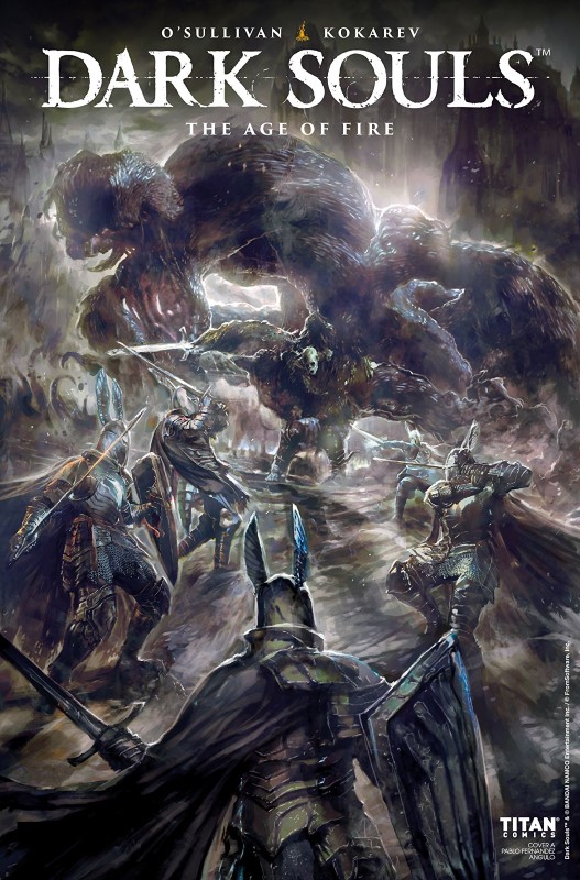 Dark Souls: Age of Fire #4 cover by Pablo Fernandez Angulo