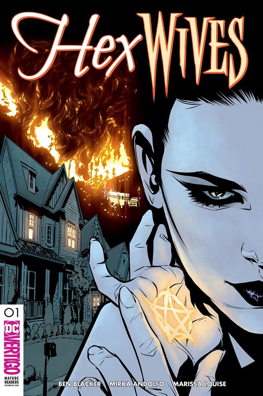 Hex Wives #1 cover by Joelle Jones and Jordie Bellaire