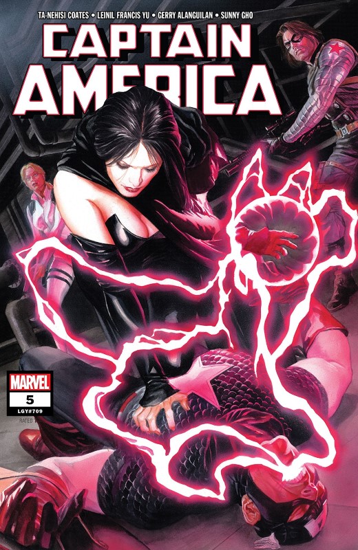 Captain America #5 cover by Alex Ross
