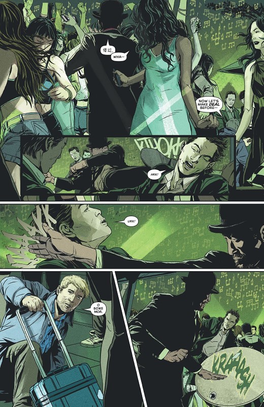 James Bond: 007 #1 art by Marc Laming, Triona Farrell, and letterer Ariana Maher
