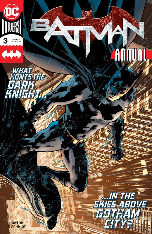 Batman Annual #3 cover by Bryan Hitch and Alex Sinclair