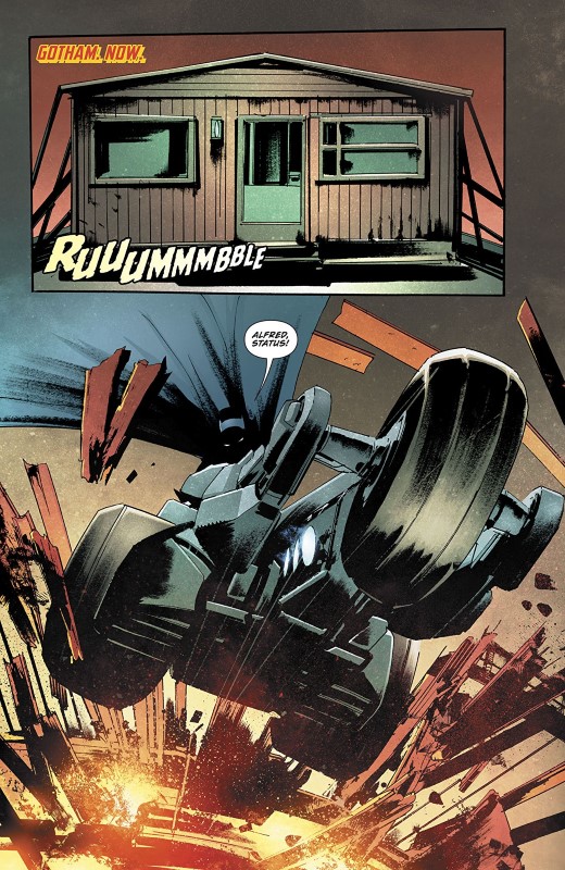 The Batman Who Laughs #1 art by Jock, FCO Plascencia, and letterer Sal Cipriano