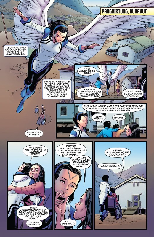 Champions Annual #1 art by Marcus To, Jordan Boyd, and letterer VC's Clayton Cowles