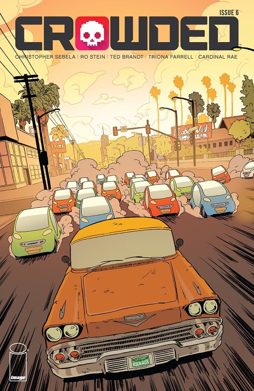 Crowded #6 cover by Ro Stein