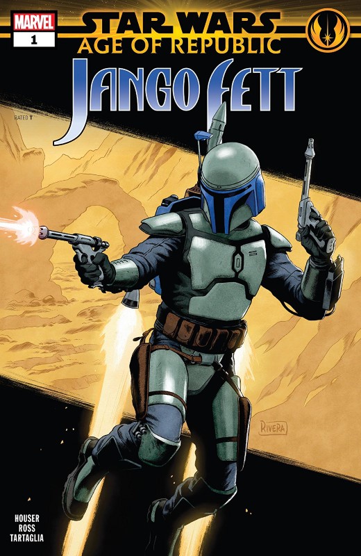 Star Wars Age of Republic: Jango Fett #1 cover by Paolo Rivera