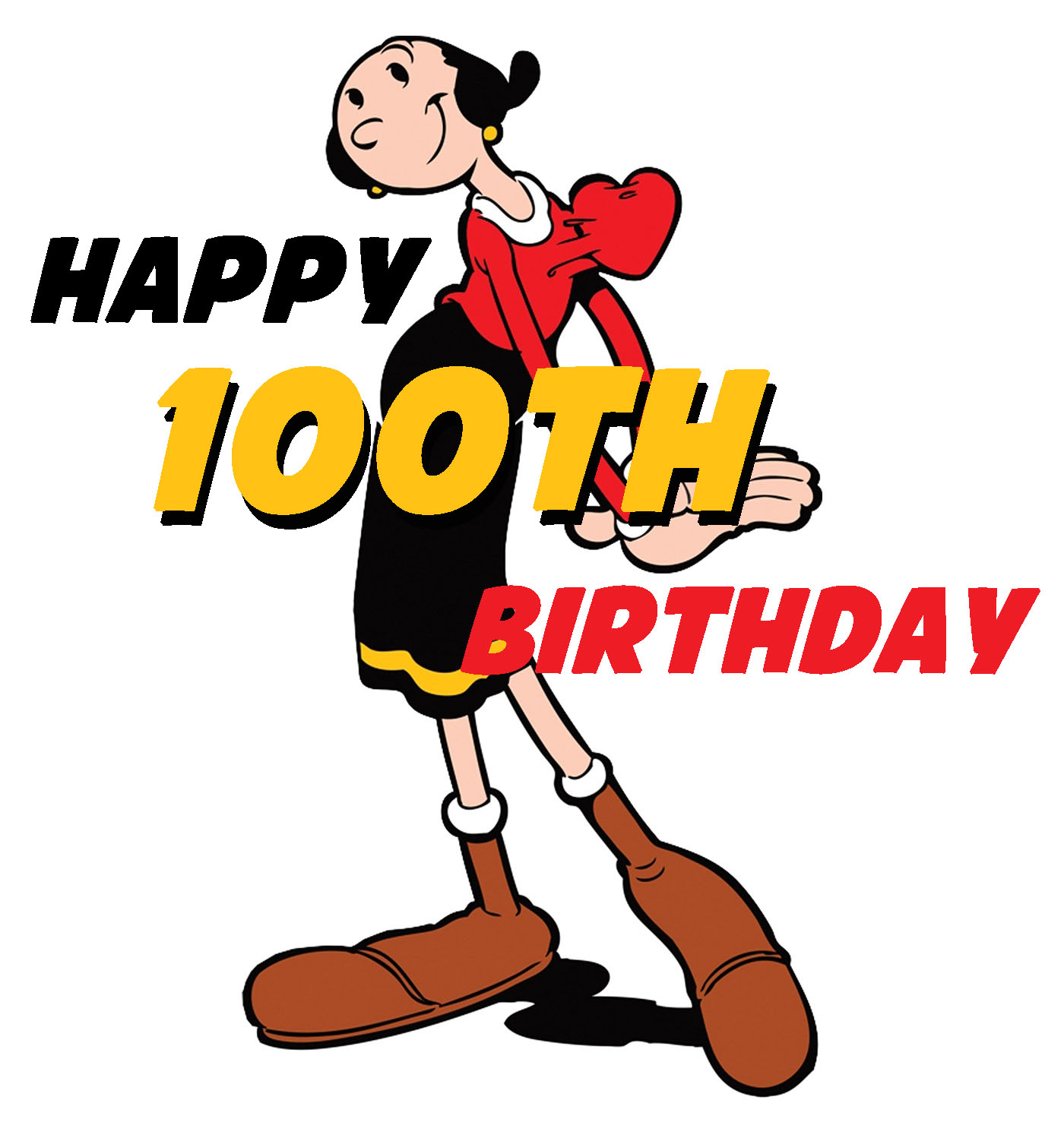 Happy Birthday Olive Oyl As She Celebrates Her 100th Anniversary COMICON