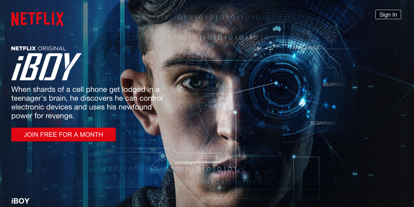 Netflix Original Film iBoy With Maisie Williams Reveals A Dark New ...