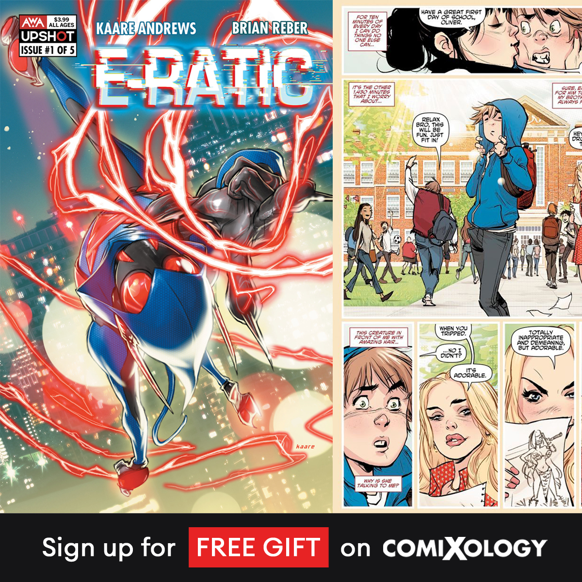 Start Your Weekend Early And Read ‘E-Ratic’ #1 By Kaare Andrews Online ...