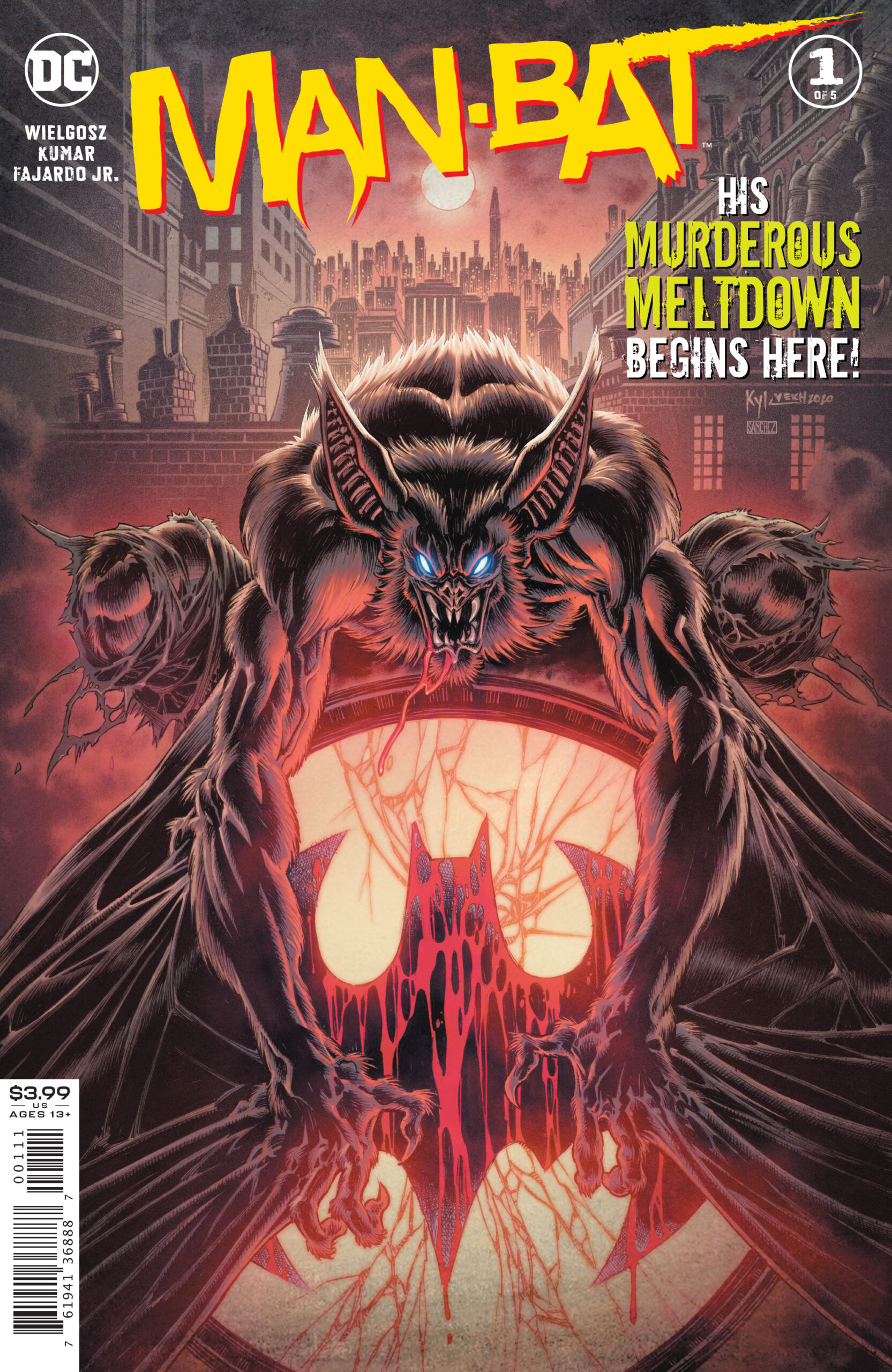DC Comics Give A First Look At ‘Man-Bat’ #1 Coming February – COMICON