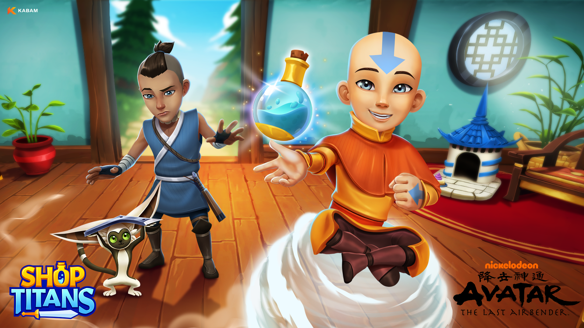Kabam And Nickelodeon Team Up For Avatar The Last Airbender Special  Event In Shop Titans  COMICON