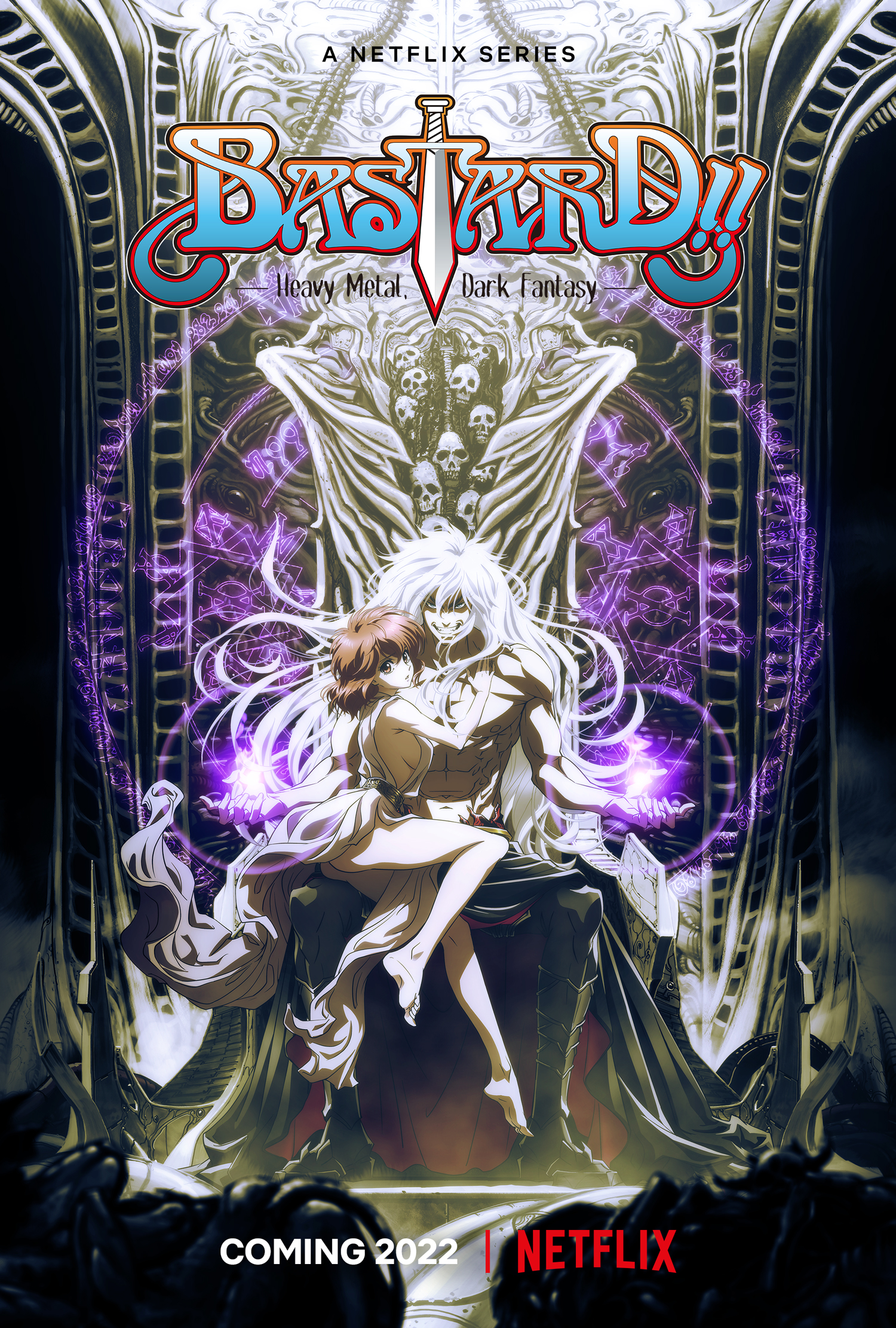 Heavy Metal Dark Fantasy Anime Bastard Releases First Trailer Comicon