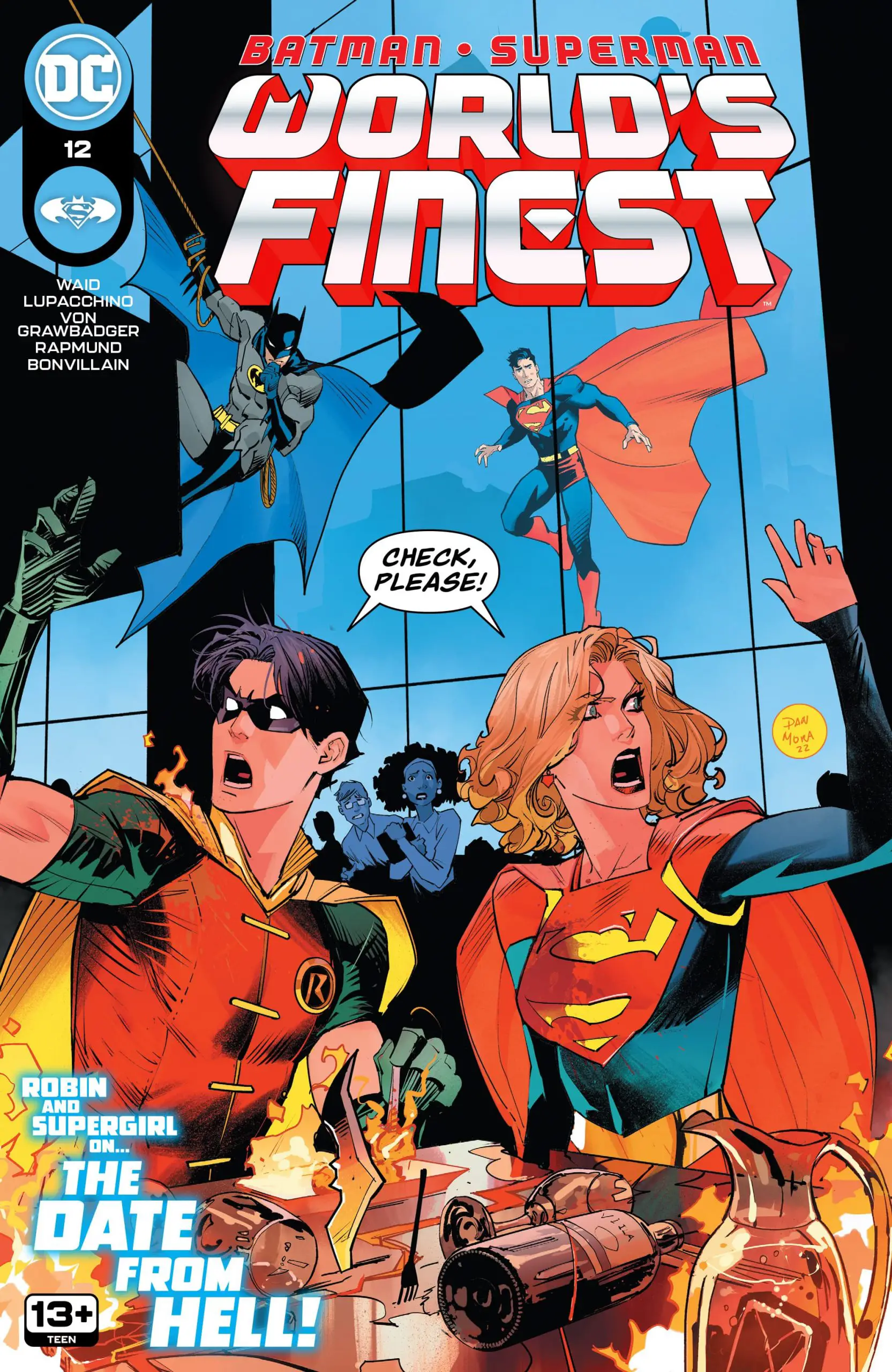 So, What Did Go Wrong On The Big Supergirl/Robin Date? 'Batman/Superman: World's Finest' #12 – COMICON