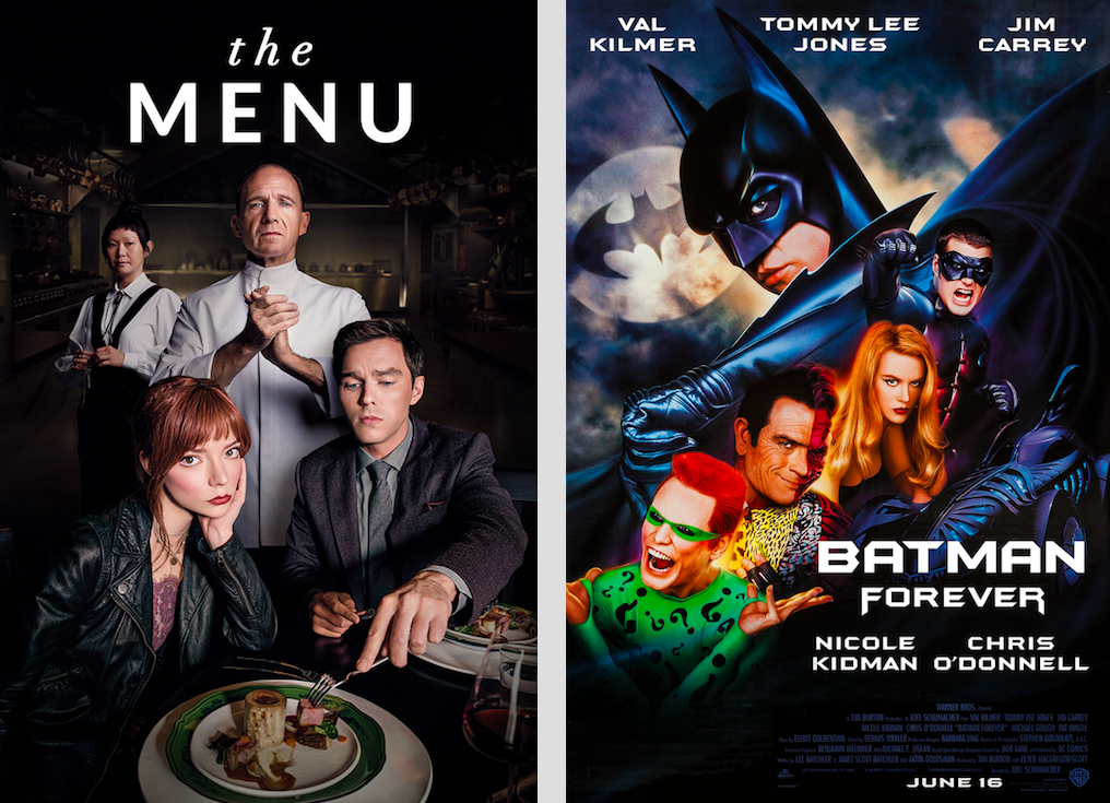 What Do 'Batman Forever' And 'The Menu' Have In Common? More Than You Might  Think! – COMICON